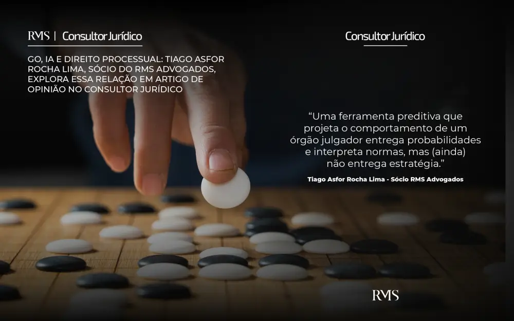 Entenda a relação entre o jogo Go, a IA e o direito processual
